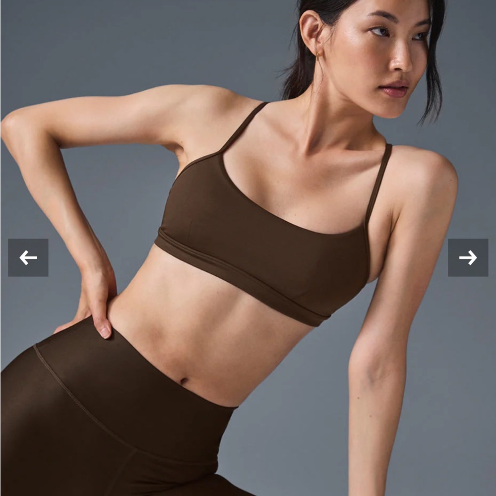Women's Brown Sports Bra